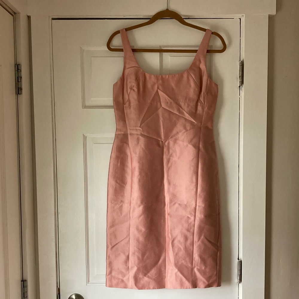 Talbots Pink Silk/Cotton Dress - New with Tags